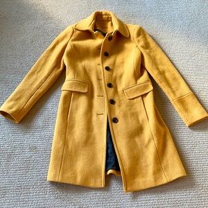 Yellow peacoat